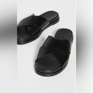 NEW IN BOX MADEWELL PERCY CRISSCROSS SLIDE SANDALS SIZE 9